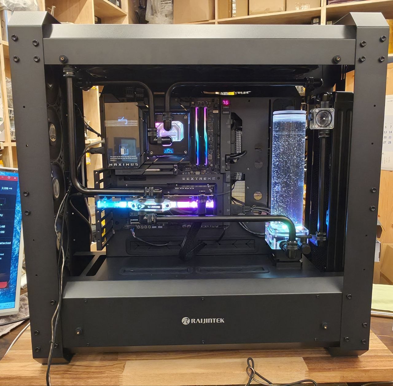 AI 학습용 끝판왕 - 코어 울트라9 285K + RTX 5090 32GB 커스텀 수냉 워크스테이션