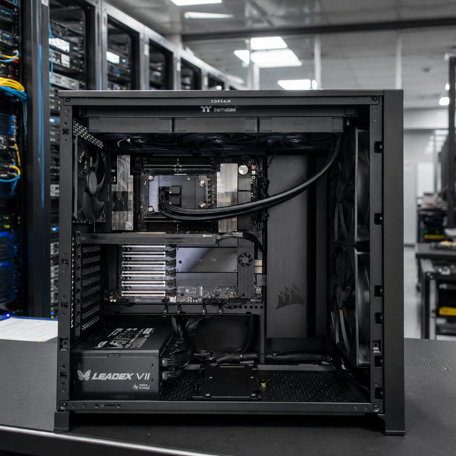 부산 조립PC 몬스타PC | AMD 스레드리퍼 PRO 9975WX + RTX PRO 4000 Blackwell 워크스테이션PC 출고후기