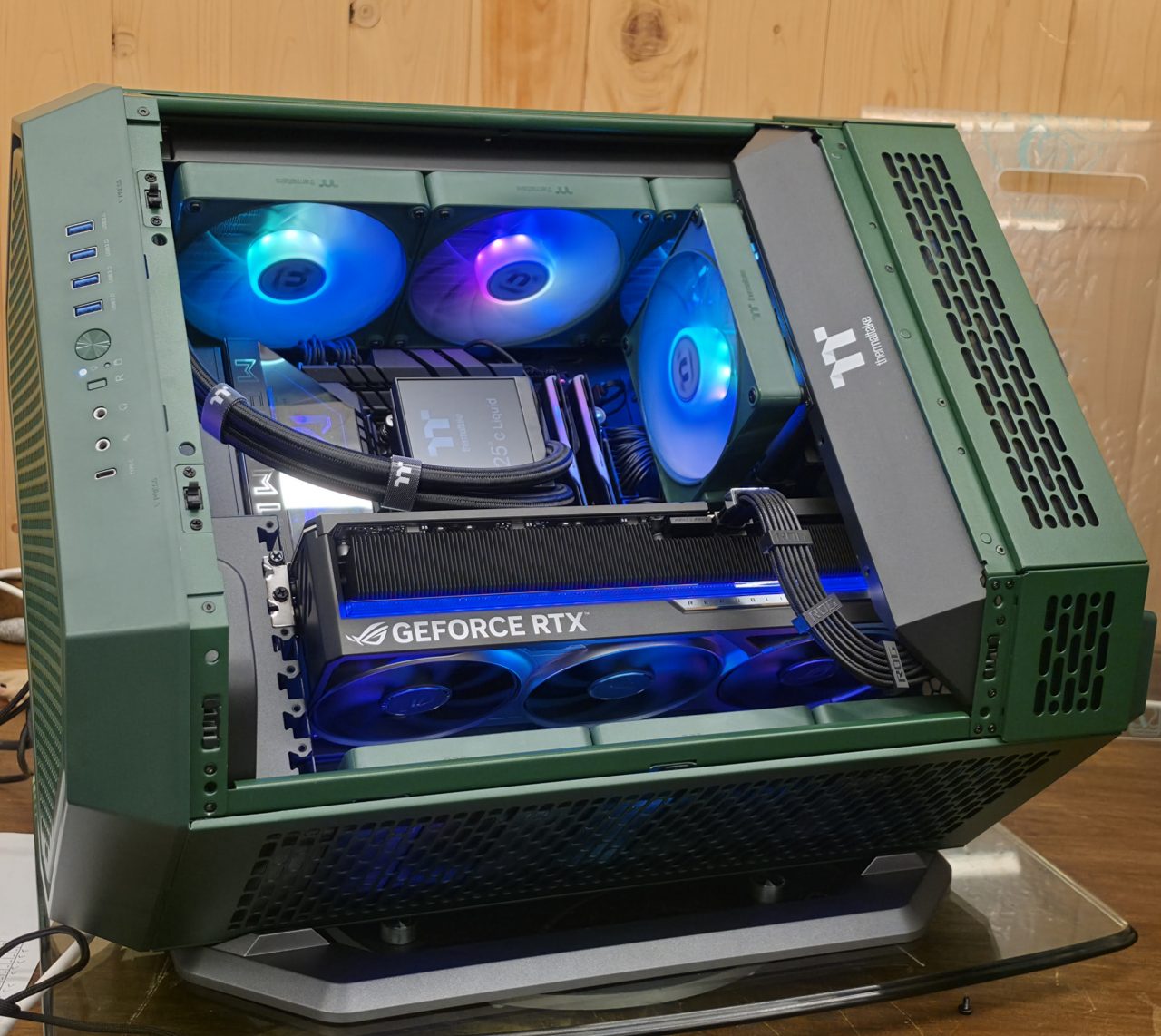 인텔 코어 울트라 7 270K Plus + RTX 5090, 그린 감성으로 완성한 하이엔드 조립PC 출고후기 (부산 조립컴퓨터 몬스타PC)