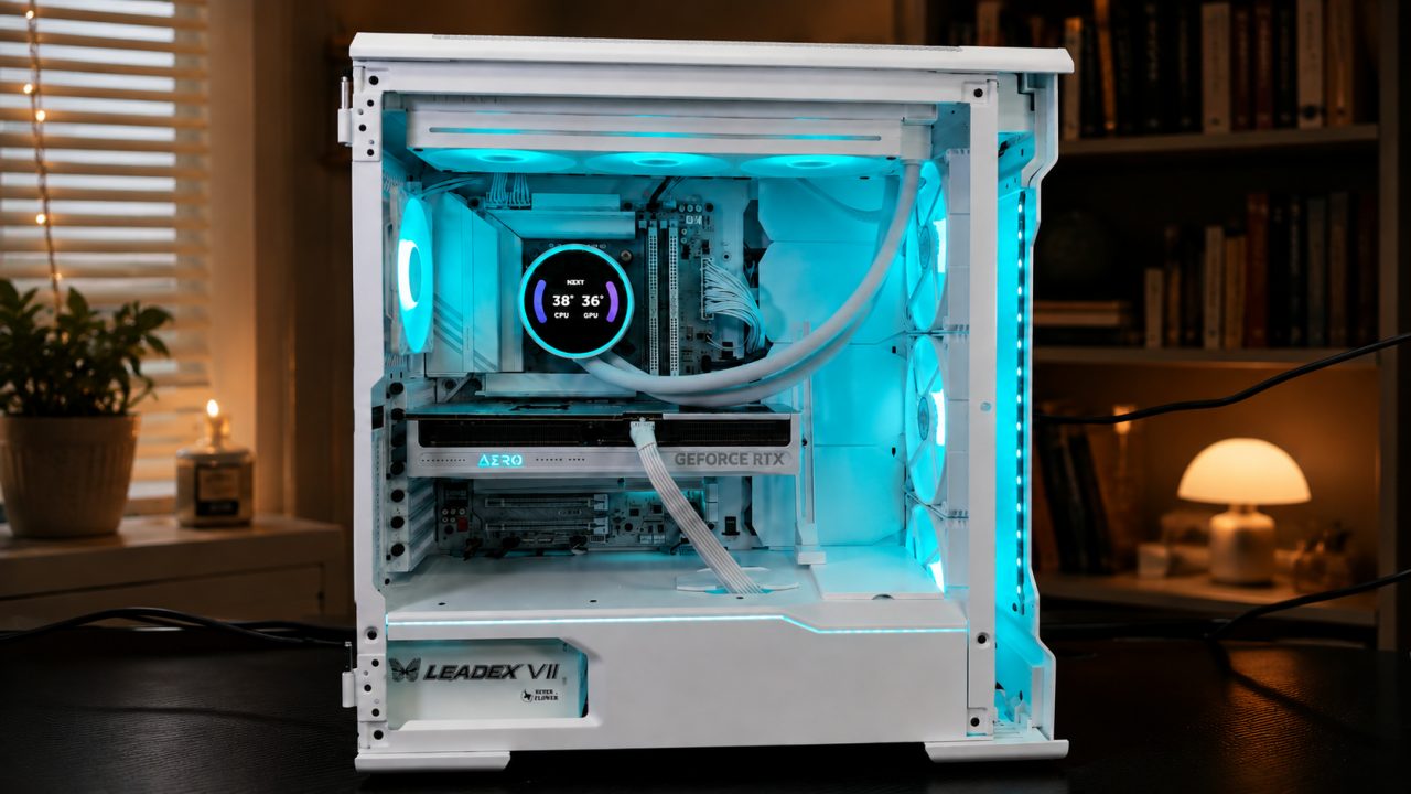 부산 조립PC 출고후기 – 인텔 코어 울트라 7 270K Plus + RTX 5080 화이트 하이엔드 게이밍PC